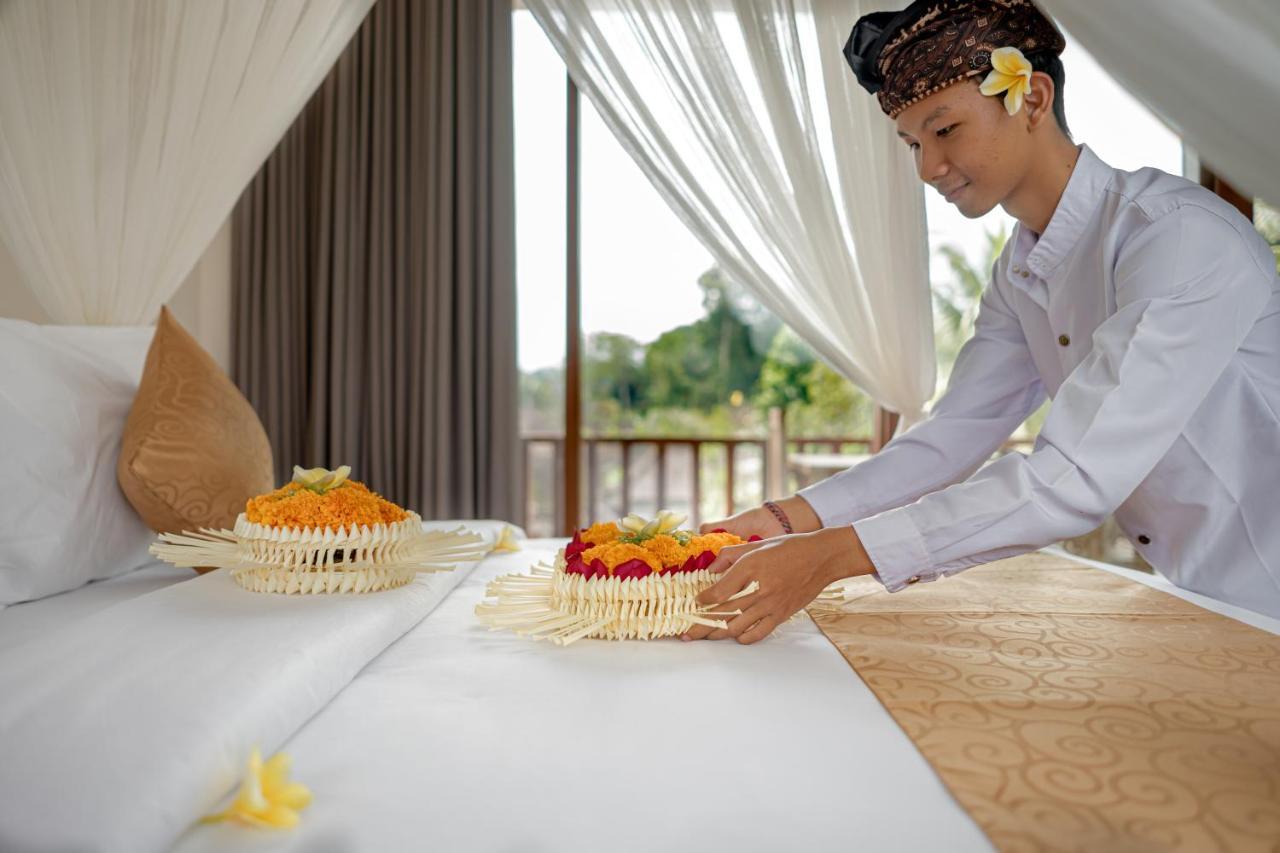 Santosha Place Ubud Exterior foto
